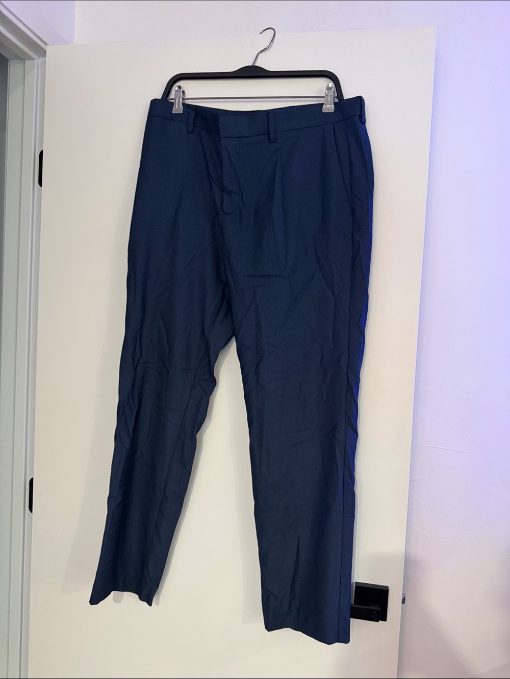 Perry Ellis Men's Dark Navy Dress Pants